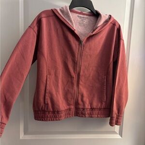 Girl’s Thereabouts Dry Rose Hoodie Sz Large 14.5/16.5 Plus